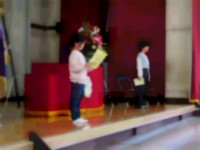 代表児童の発表