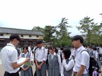 奈良班別行動のチェックポイント