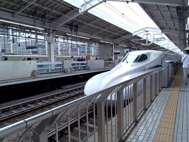 新幹線で東京へ