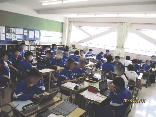 ２年生「上級学校調べ」