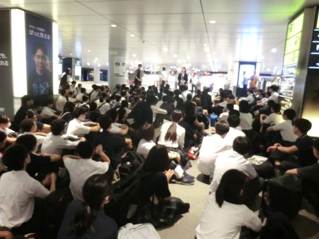 無事東京駅に集合