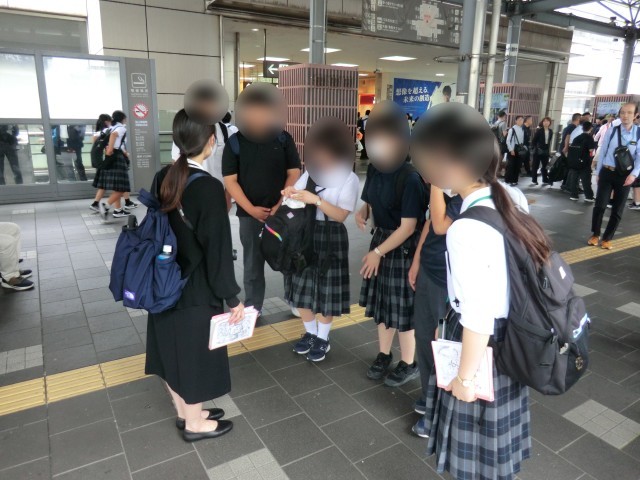 いよいよ班別行動スタート